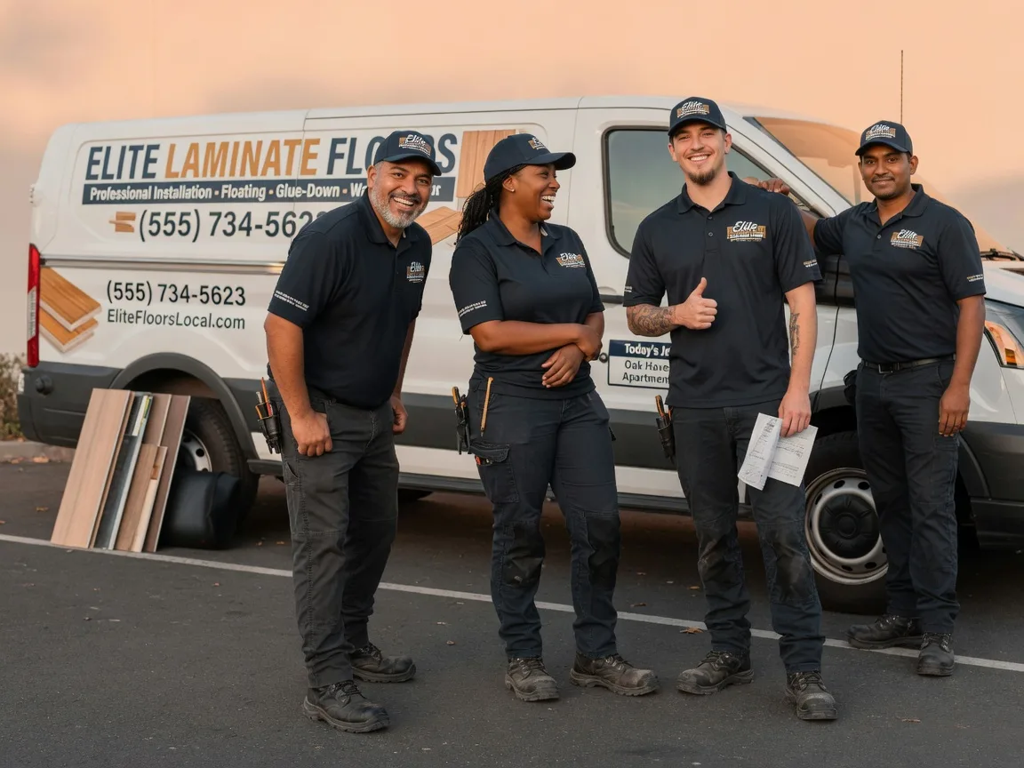 Laminate flooring installation company in Carbon, TX
